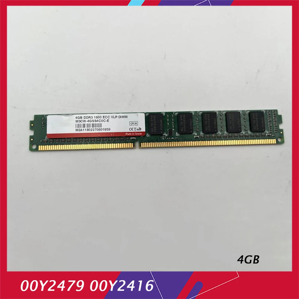 

RAM 4GB DDR3 2RX8 1600MHz PC3L-10600E ECC VLP DIMM для IBM 00Y2479 00Y2416 2072 Серверная память