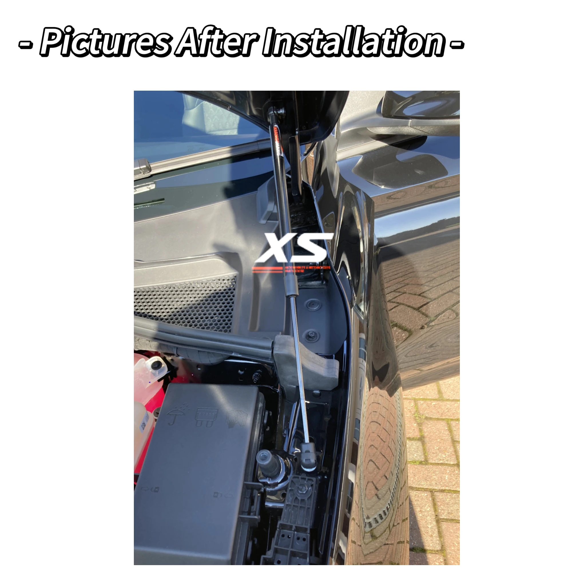 Modify Hood Struts for MG3 Hybrid+ 2024 2025 2026 MG 3 Front Bonnet Lift Support Gas Shock Damper Absorber Piston Rod Cylinders