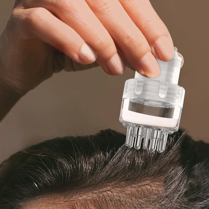 Scalp Massage Comb with Serum Oil Applicator - Nourishes Hair Roots for Growth/Regrowth, Anti-Hair Loss Tool for Head Care