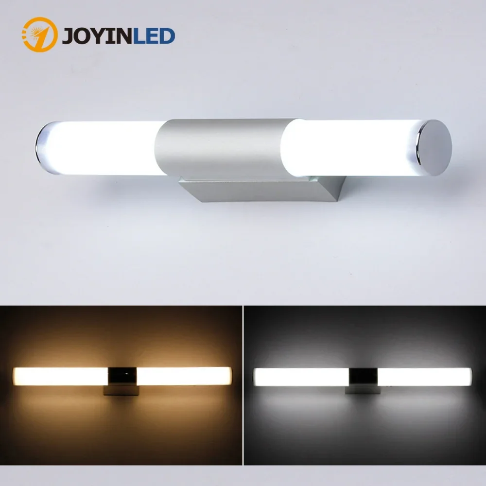 

1pc Modern Bathroom Light Fixtures Over Mirror 16W 22W Bathroom Vanity Light for Bathroom Corridor Wall Lights Cool Warm White