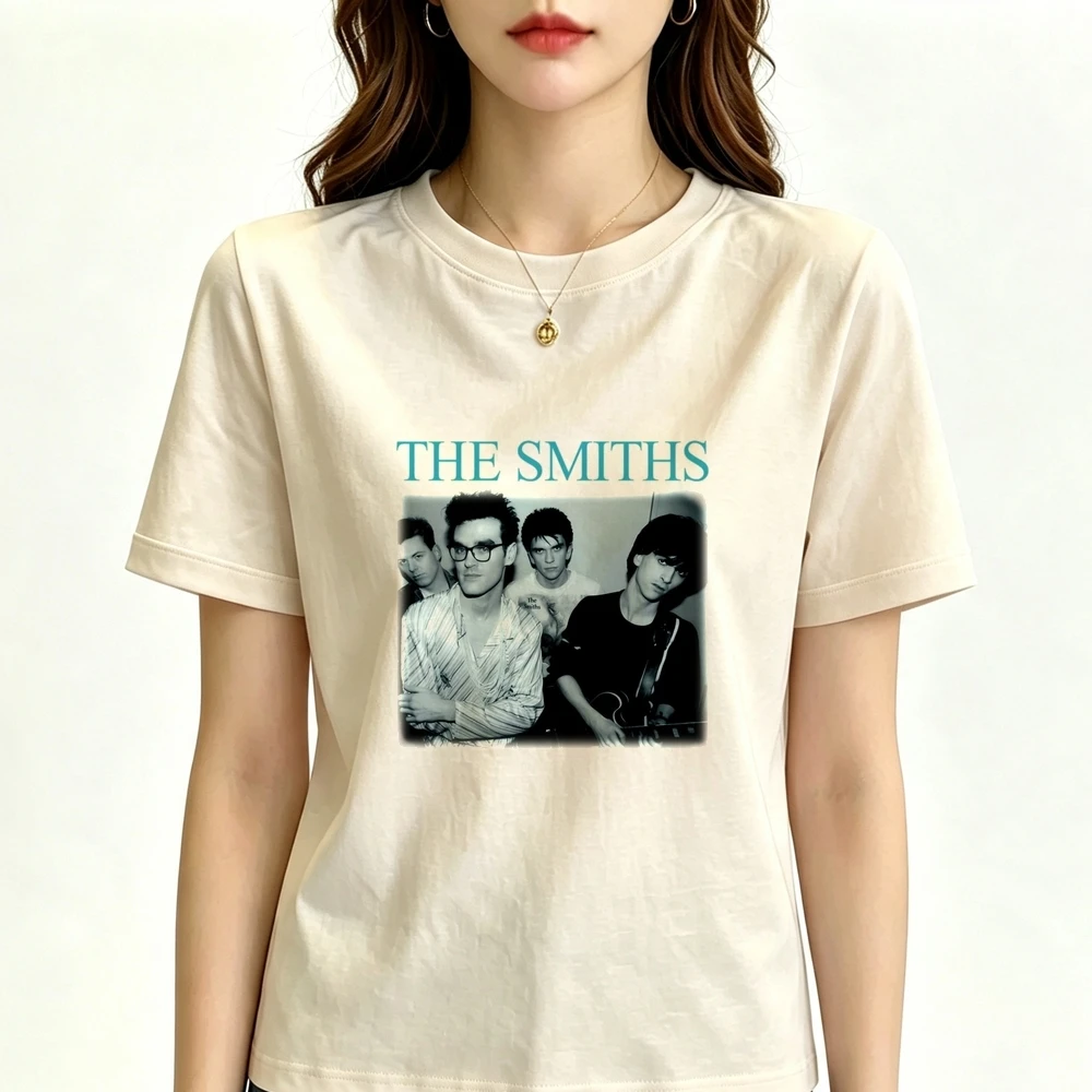 the Smiths shirt girl jojifuku anime grunge japan Retro t shirt emo korean fashion Psychedelic clearance sales gothic