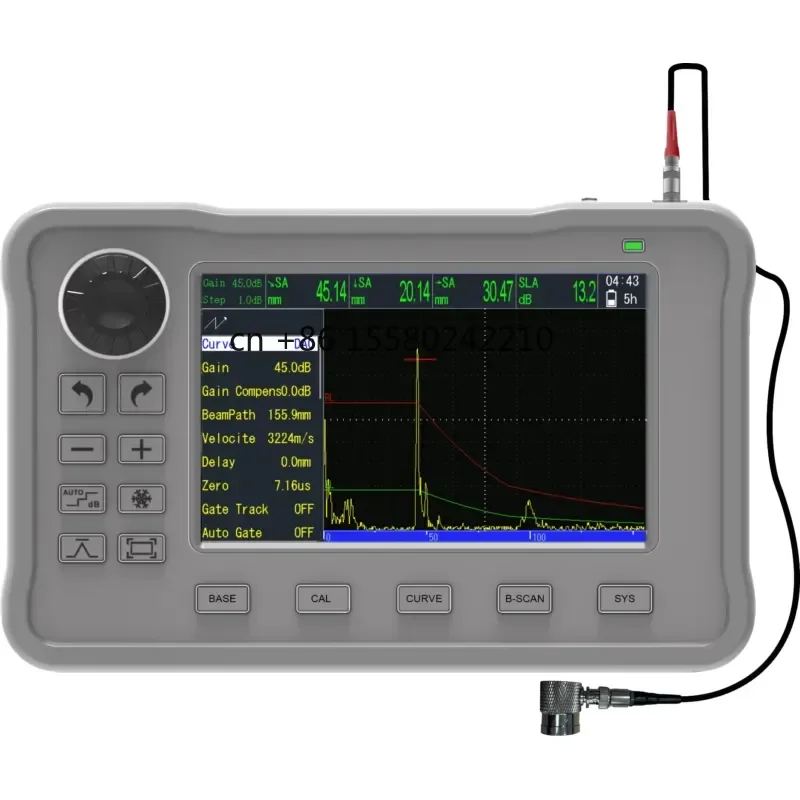 High Precision Ultrasonic Flaw Detector for Industrial Use