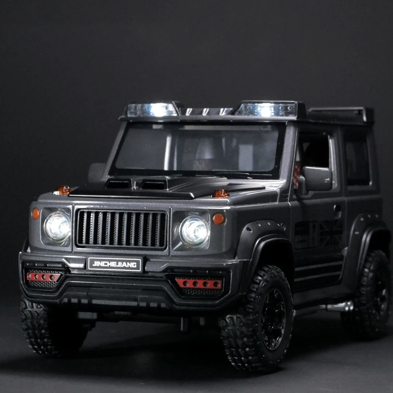 1:18 SUZUKI Jimny Off-Road SUV Alloy Model Car Toy Diecasts Casting Sound and Light Car Toys For Children Vehicle