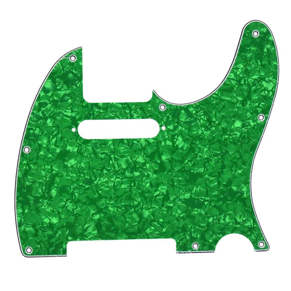 1pcs TL Style Guitar 3 Ply Pickguard 8 Hole 10 Hole with Screw For TL Electric Guitar 13 Coloer