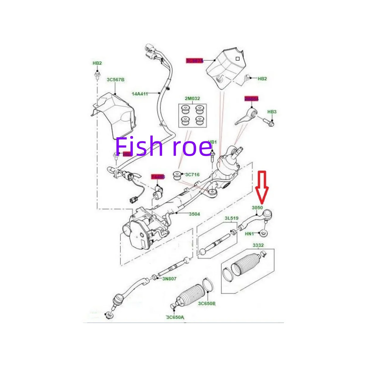 T4A12525 T4A28746 LR090883 LR111480 Auto Parts Steering outside ball head steering rod end suitable for J-aguar L-and Rover