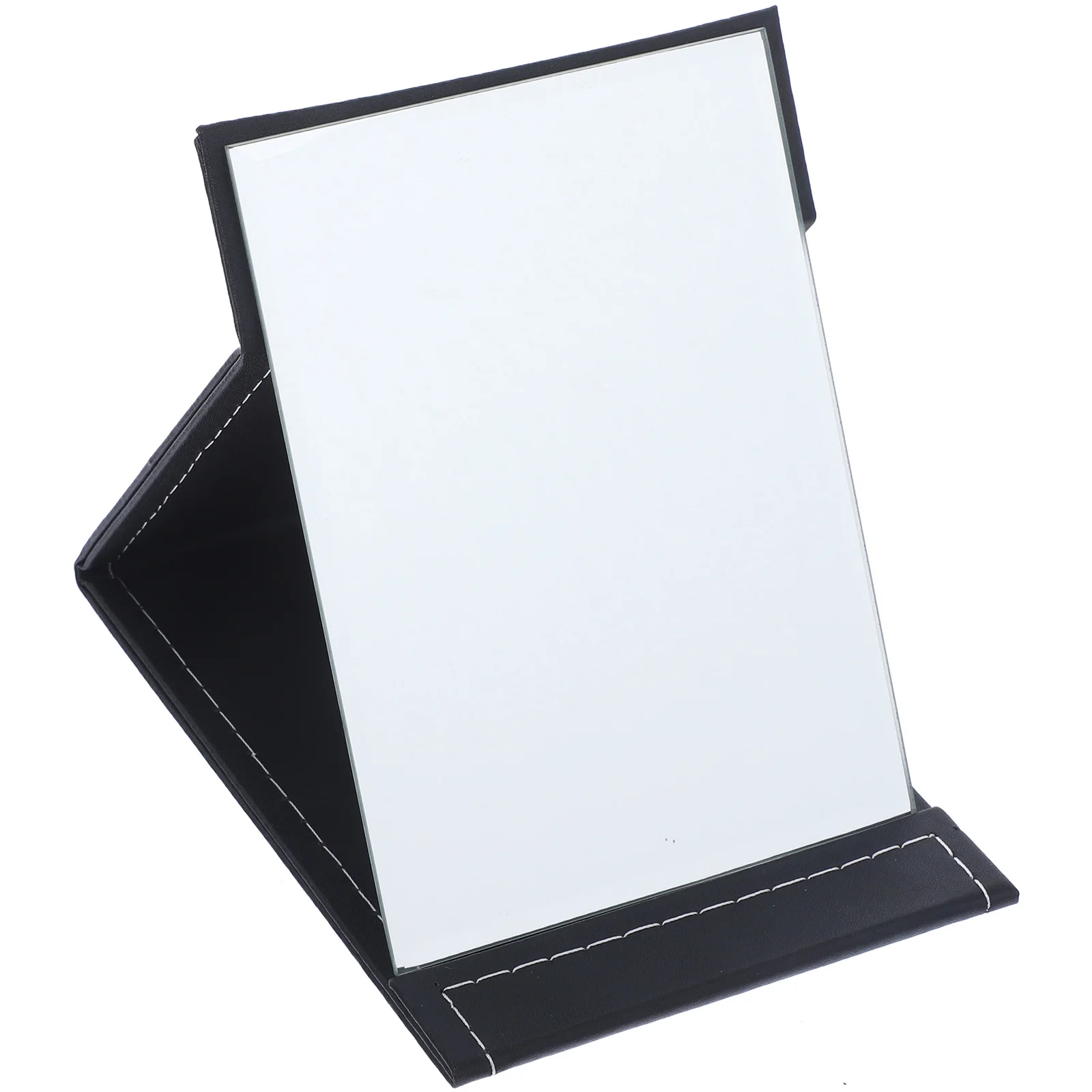 Składane lusterko do makijażu Stylowe minimalistyczne kompaktowe lusterko o lekkiej konstrukcji Idealne do podróży, toaletki i na zewnątrz