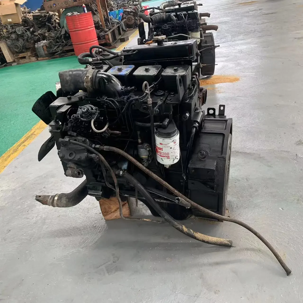 Factory directly sale  for Cummins  truck 4BT used engine assembly turbo engine