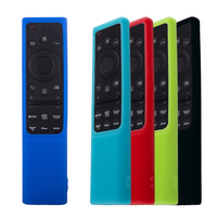 Soft Silicone TV Remote Cover Case for Samsung TV TU8000, TU8300, RU9000, Q60T Remote Protective Cover Case