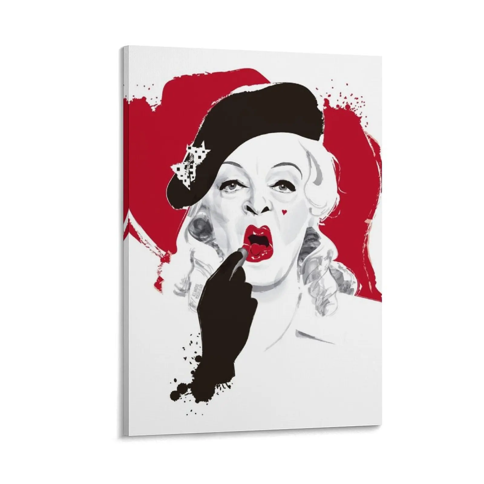 

Baby Jane lipstick Canvas Painting room decorations aesthetic wall art