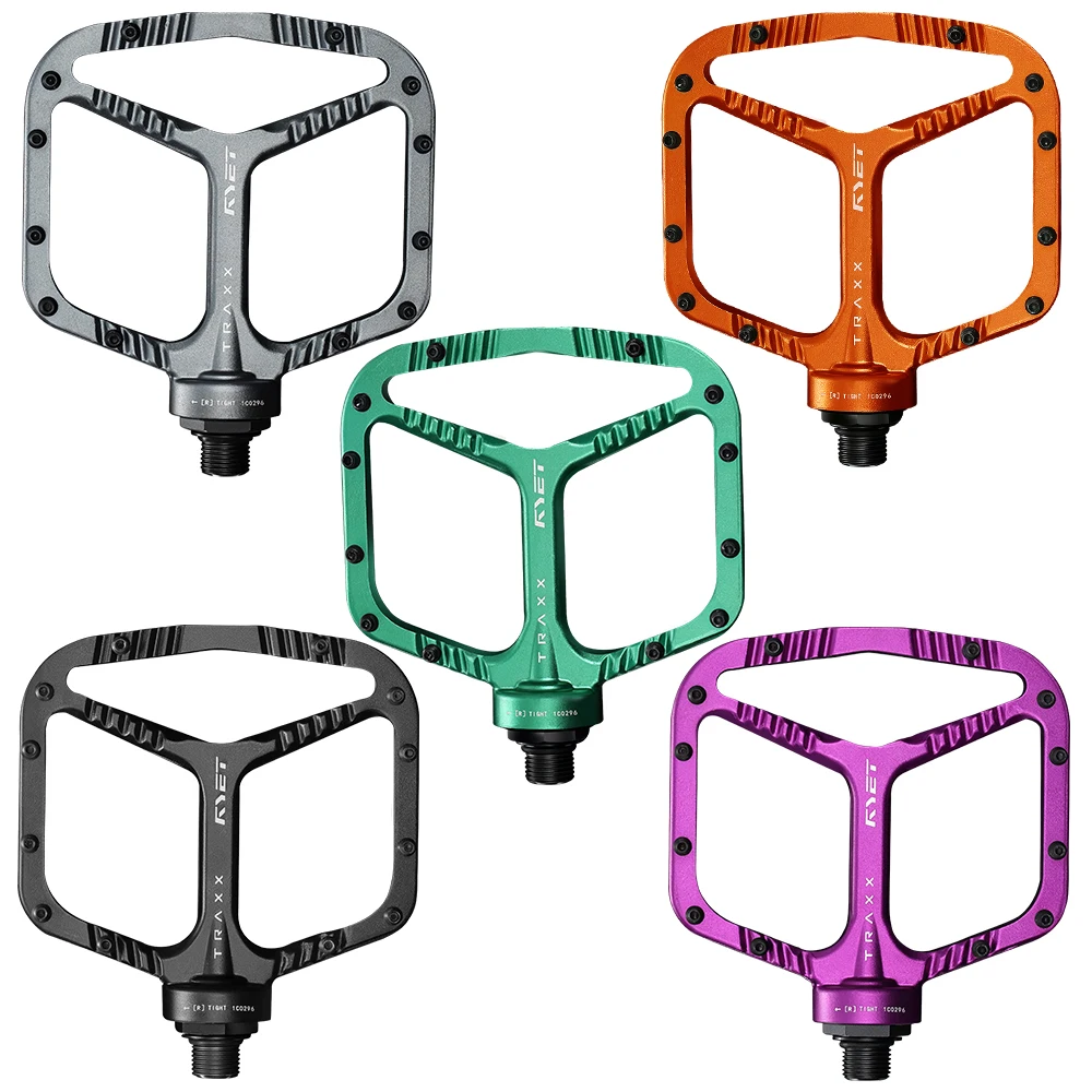 AliExpress RYET Bicycle Pedals Wide Platform Ultralight Anti-slip CNC Oversized Sealed Bearings for Mountain Bike accessories Cycling Parts