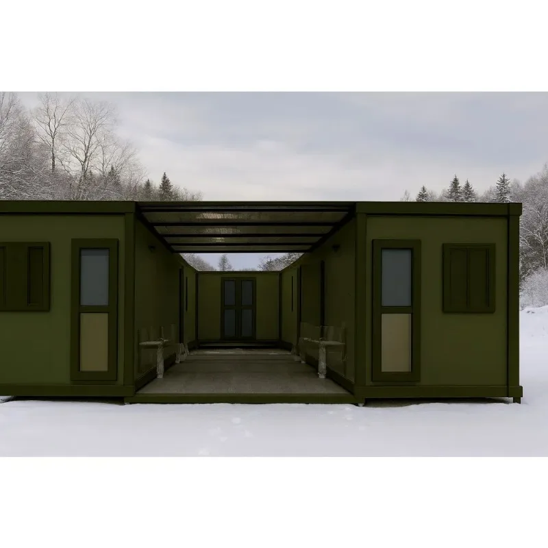 YG Customized Hot Sale Container House 20ft 40ft Expandable Folding Modular Prefab Tiny Home Luxury Prefab Villa 3 4 Bedroom 1 B