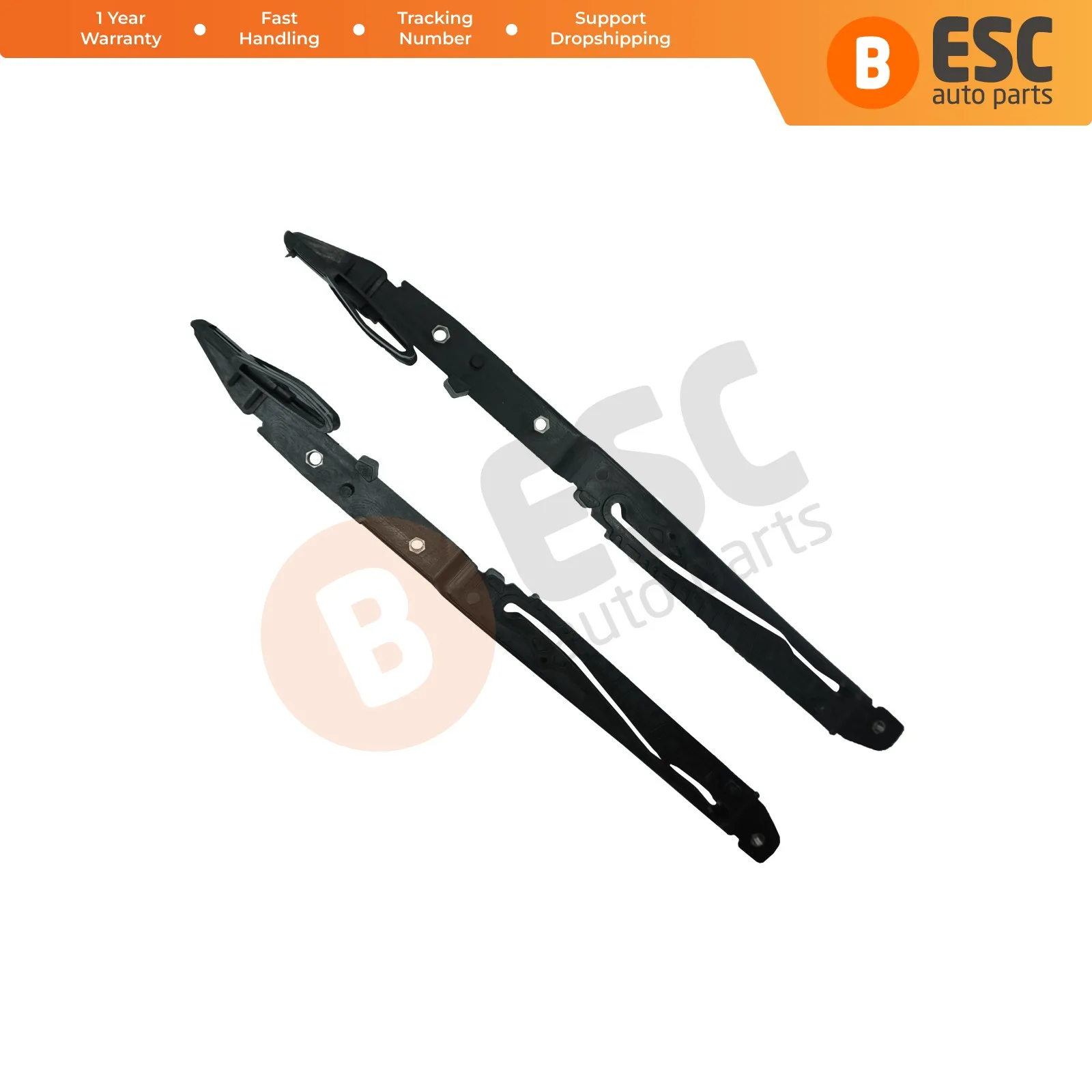 ESR553 Sunroof Glass Rail Guide Repair Set Left Right Parts for Kia Hyundai Ford Peugeot 307 Dodge Ram Chrysler  81620A 8401N