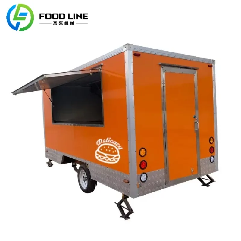 Custom  Food Truck Professional Mobile Catering Vehicle With Efficient Layout And High Capacity Storage For Various Cuisines