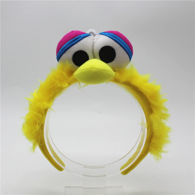 1piece classical Elmo and Cookie Monster Big Bird Hairband plush soft toys Children Educational Toys