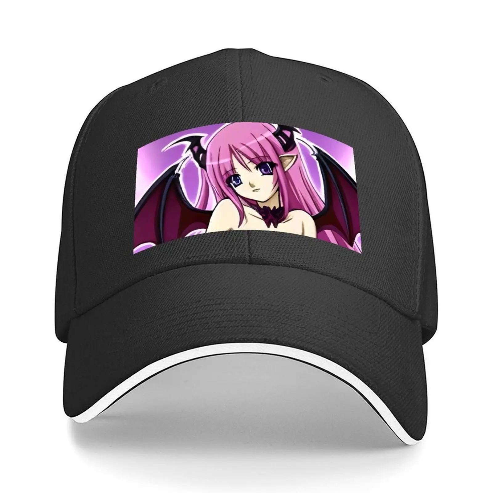 

Anime Girl Baseball Cap hats for men Sun Cap Luxury Hat Sunscreen Men Luxury Brand Women's