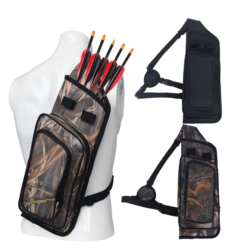 1PC Archery Bow and Arrow Quiver Hunting Bag Arrow Holder Case Archery Quiver