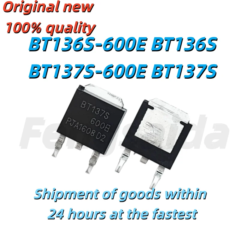 (10 pieces) 100% 새로운 BT136S-600E BT137S-600E BT136S BT137S TO-252 칩셋