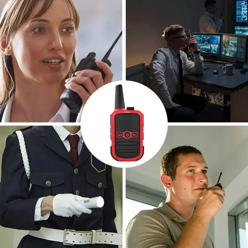 Long Range Wireless Walkie Talkies, dois sentidos rádios, segurança, escola, hospital, fácil de usar, Walky Talky