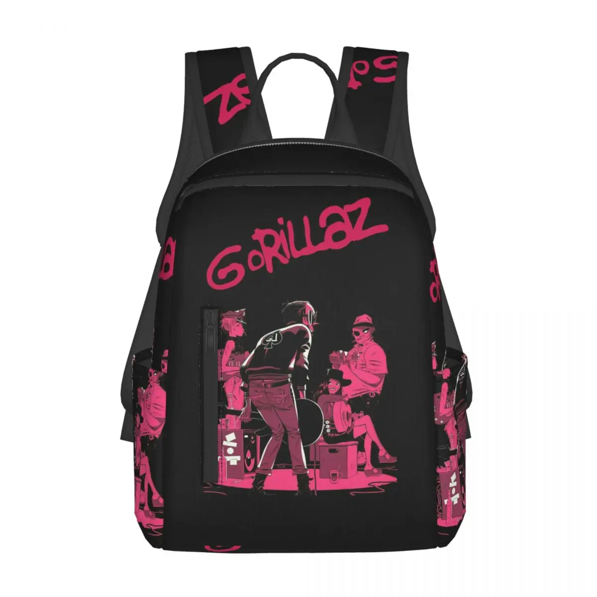 

Band Gorillaz Backpack Daypack Large Capacity Boys Girls BookBag School Bag Shoulder Bags for Men Women