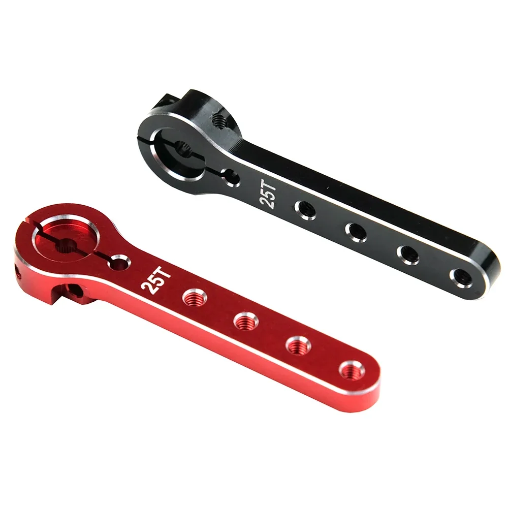 CNC Aluminum Alloy 25T Steering Servo Arm Horn Special Designed for 30-100CC Balsa Airplanes Fixwing Futaba Servo