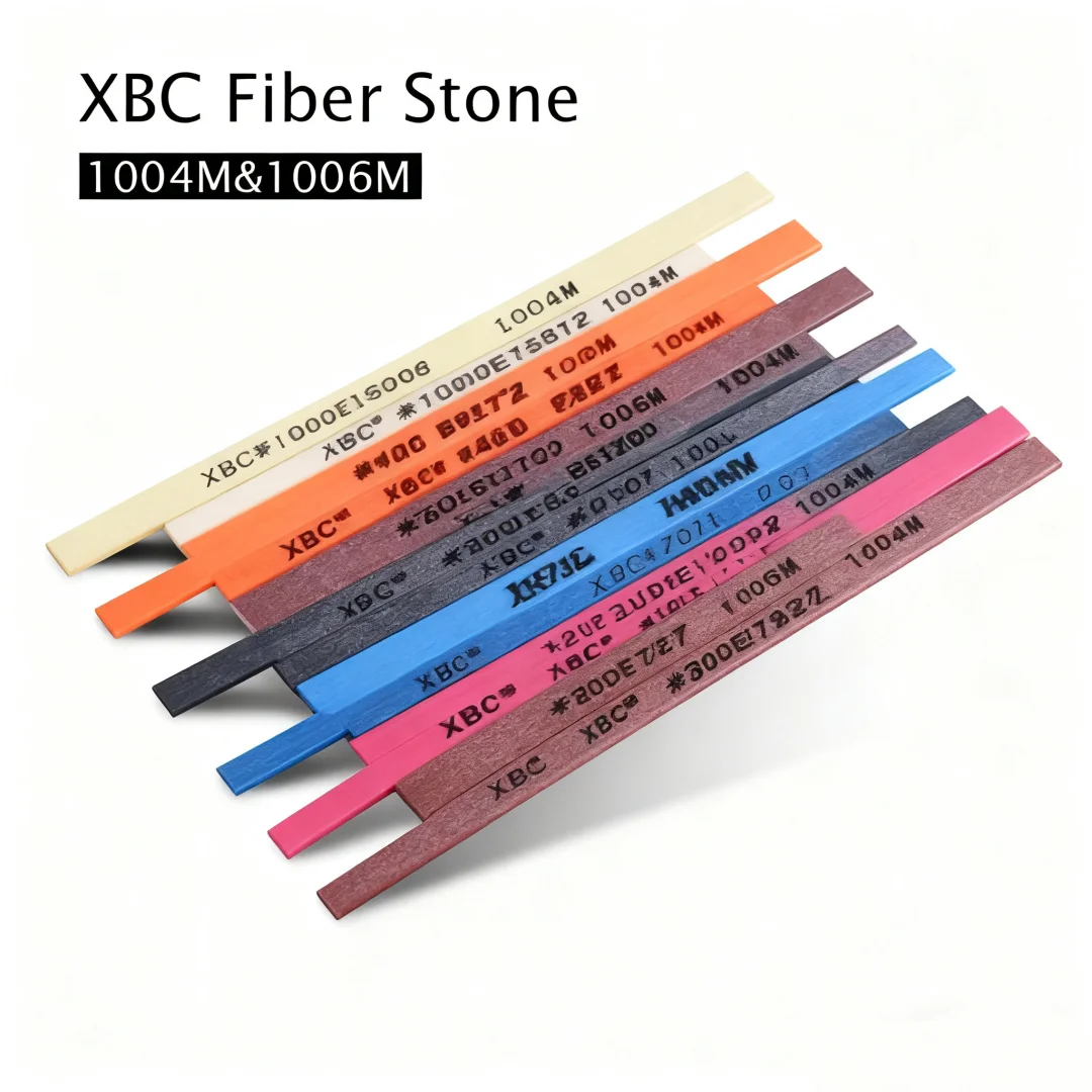 1pcs/3pcs Japan Xbc 1004m 1*4*100mm 1006m 1*6*100mm Ceramic Fiber Stone For Grinding Fine Polishing Mold Die Plastic Metal Jade