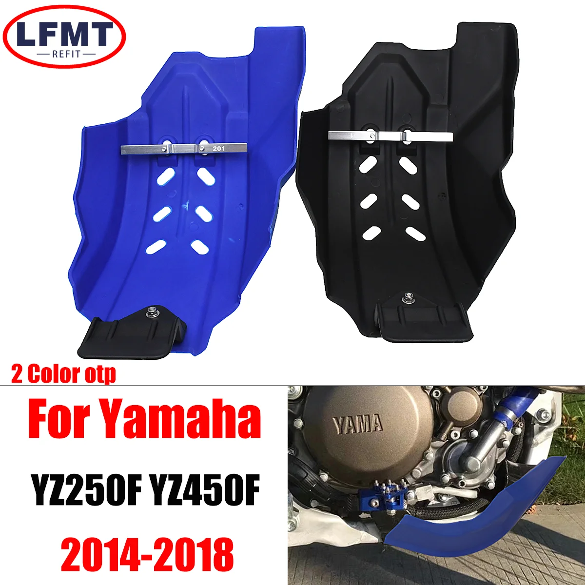 

for Yamaha YZF 250F YZF 450F Motorcycle Engine Chassis Protection Cover Skid Plate Modification Accessories Motocross Parts Pit