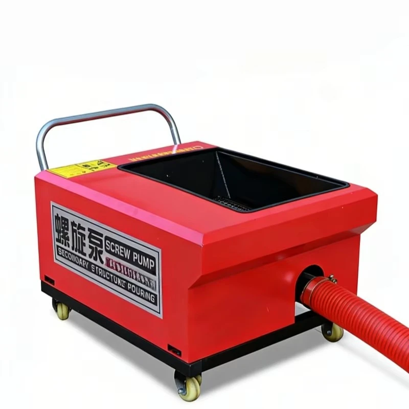 

5.5KW Engine Concrete Conveying Automatic Feeding Machine Spiral Pouring Small Secondary Structure