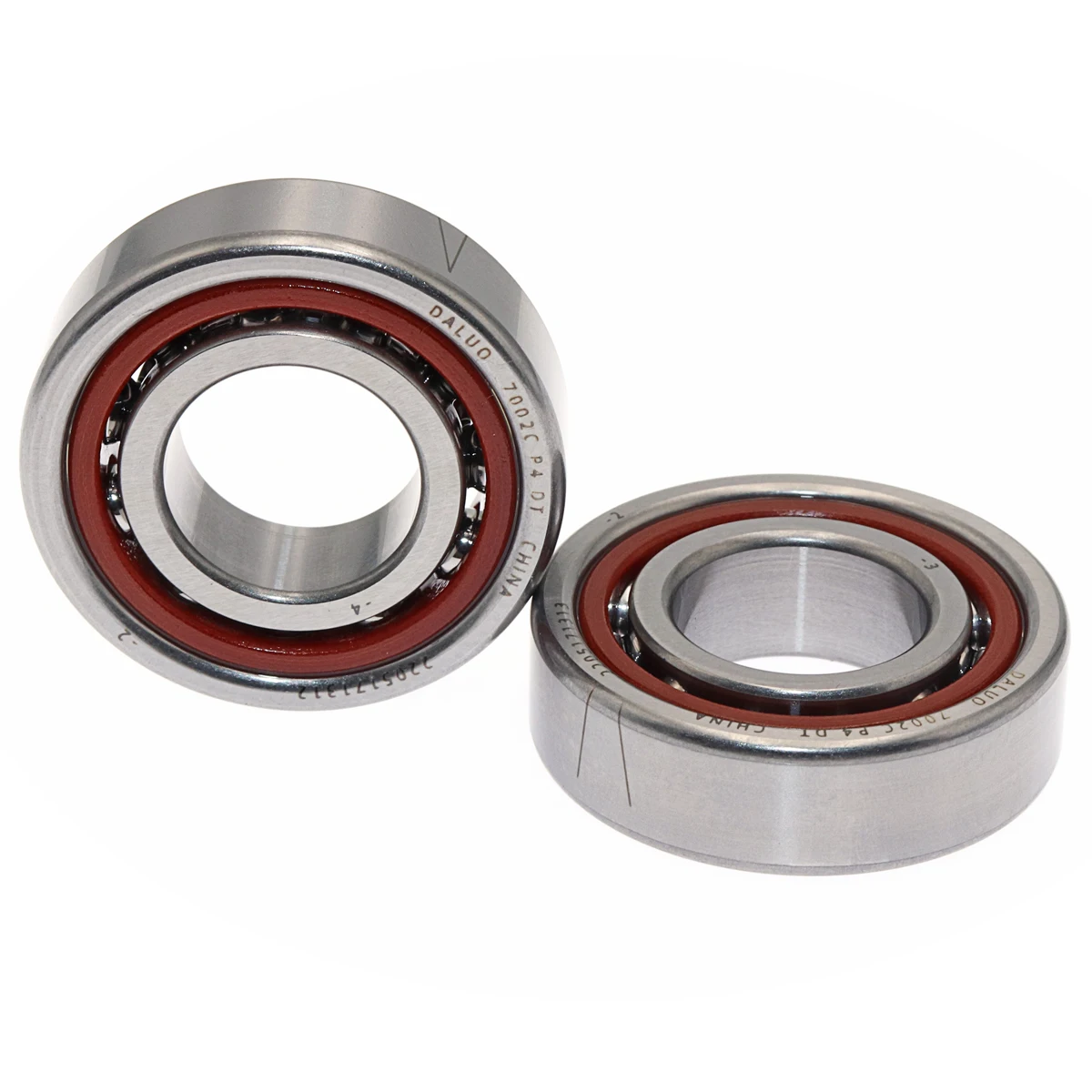 1Pair DALUO Bearings 7002C P4 DT 15X32X9 15*32*9 Angular Contact Bearings ABEC-7 Precision Bearings CNC Machine Tool