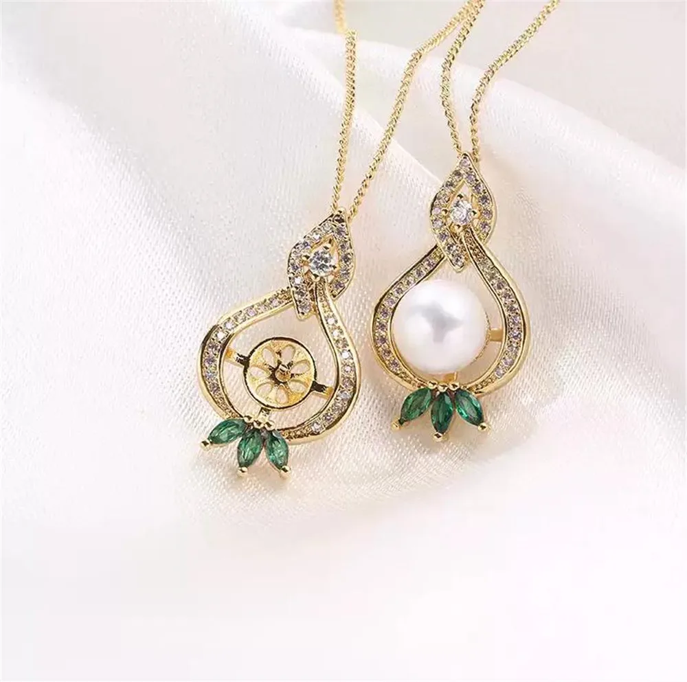 クラシックペンダントアクセサリー 925シルバーメッキペンダントセッティング ジュエリーパーツ フィッティング 接続アクセサリー パールなし チェーンなし