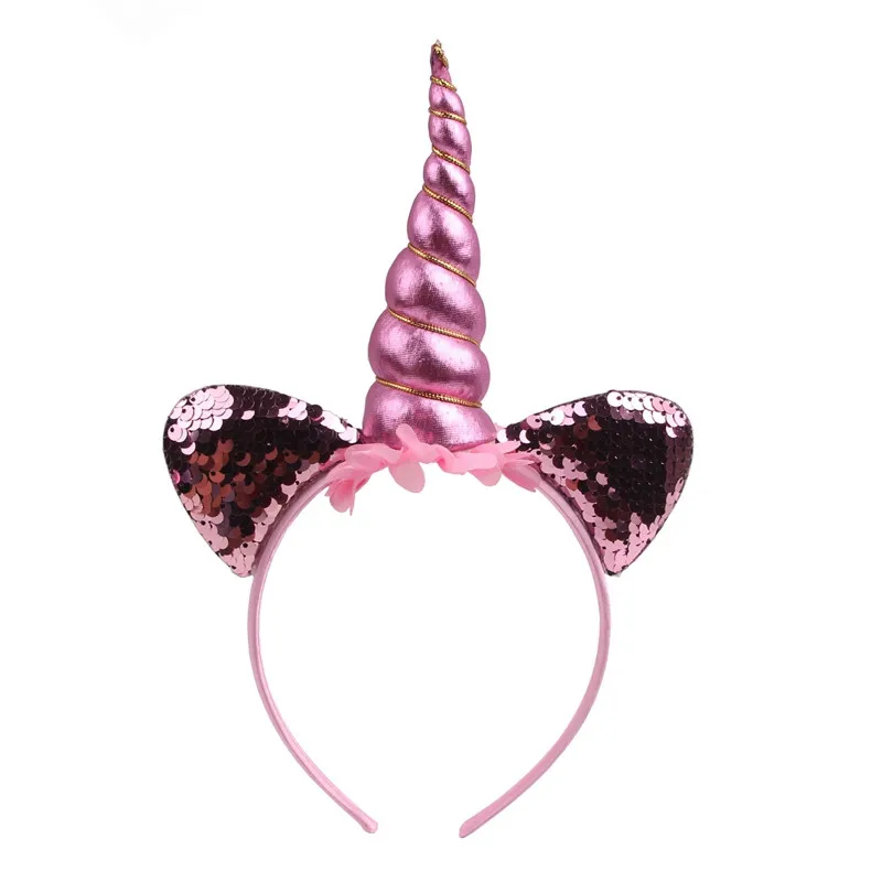 1pc Süße Einhorn Haar Pailletten Katze Ohr Dekoration Geeignet für Mädchen, Um Partys, Festivals Tragen Geschenke Haar Zubehör