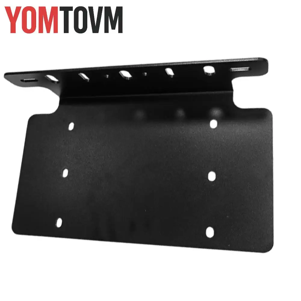 

Universal Front Bumper License Plate Mount Bracket Relocator Holder For Off Road Car Accessories