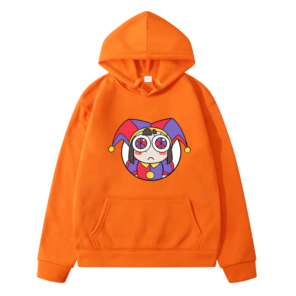 Newest Movie Amazing Digital Circus Hot Sales Clothes Kids Pomni Hoodies Toddler Girls Hoody Sweatshirts Boys Cartoon Outerwear