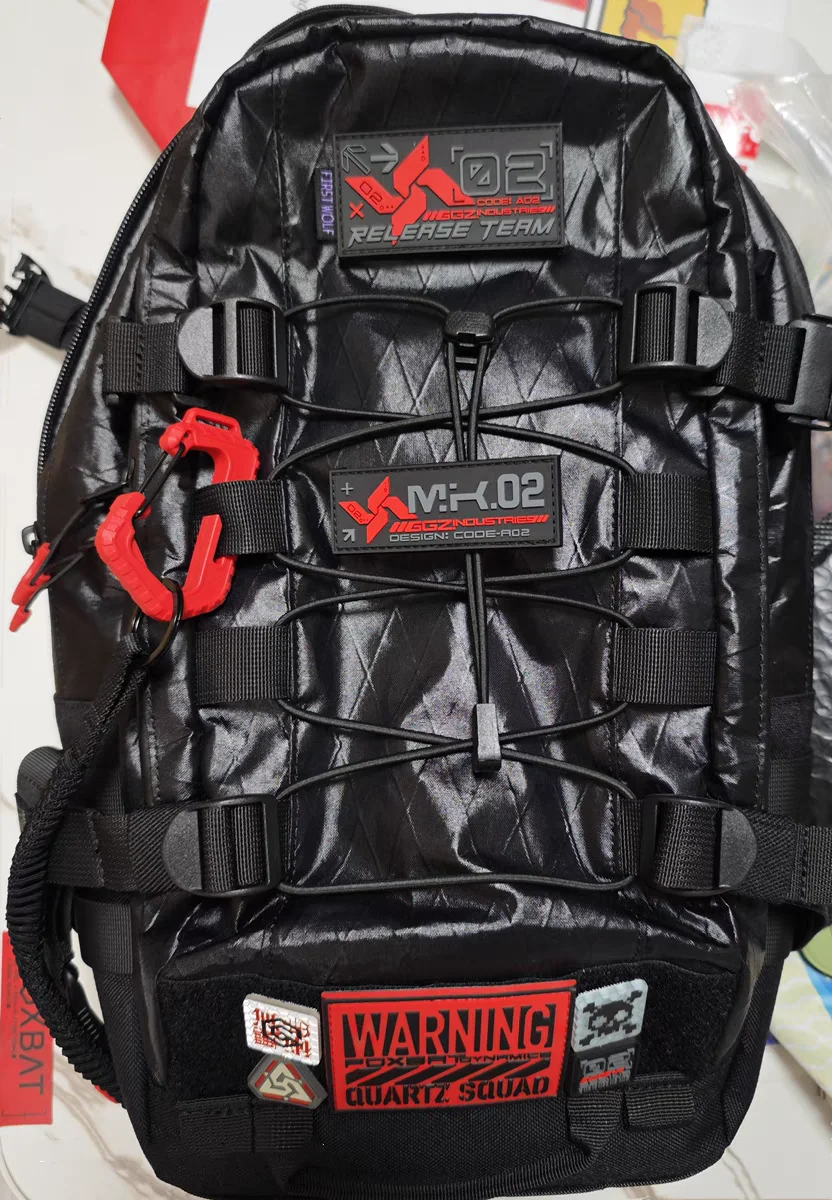 Release Team 2024-A02 PVCLuminous Patch Tactical Rubber Functional Badge Glow-in-the-dark for Clothing Backpack Vest Decoration