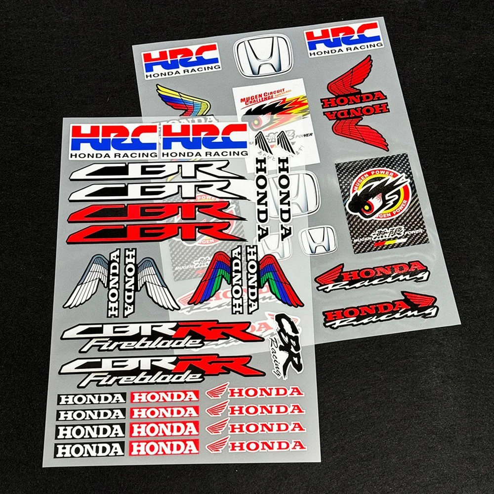 

Motorcycle Body Stickers Modification Accessories for HONDA CBR Series Decals Reflective Helmet Fuel Tank Decor Stickers