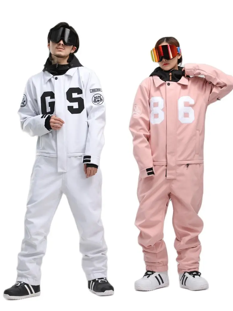 

Ski Suit for Women and Men, Snowboarding Clothing, Adult Coverall, Winter Jacket and Pant, Ice Snow Bodysuit, Jumpsuits, 15K