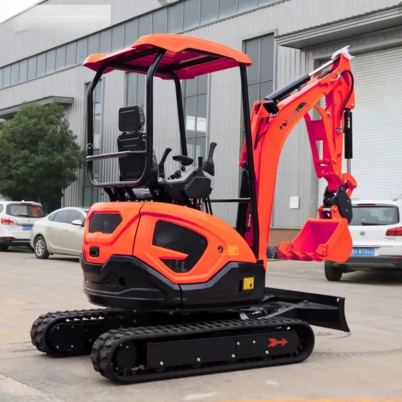 Micro escavatore idraulico dell'ingegneria agricola della mini escavatore della macchina dell'escavatore del piccolo motore Kubota da 2,5 tonnellate con CE EPA