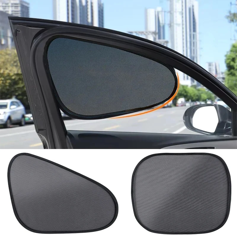 Universal Car Sunshade Electrostatic 4-Layer Side Window Sun Shade Cover for Car Sun Block Curtains UV Protection Sun Visor Film