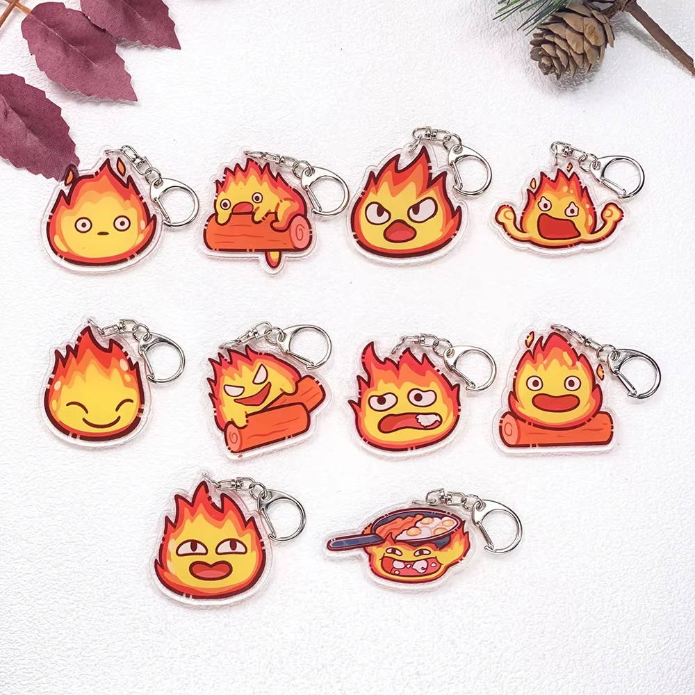 1 PC Cartoon Animation Acrylic Keychain, a niche gift for those who appreciate quirky and fun trinkets.