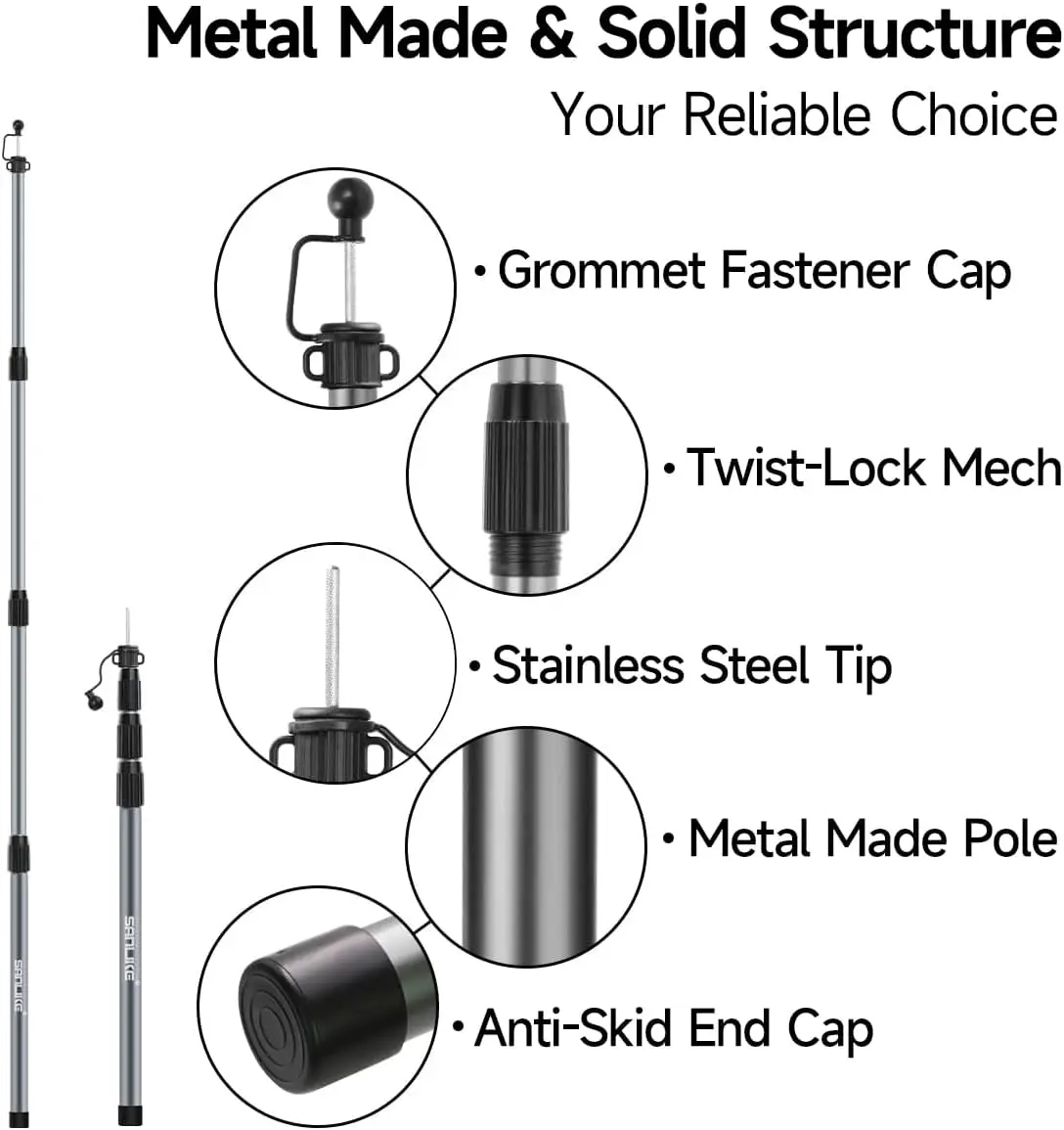 Thumbnail 3 - #35 Highest Rated Canopy Poles to Buy in 2026