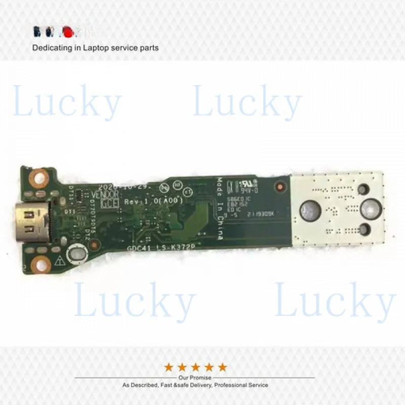

f New LS-K372P 0VY00G For Dell Latitude 7420 7410 E7420 E7410 Type-C USB Board