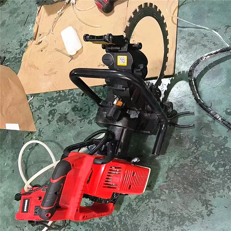 

Portable 52cc 400mm Power Concrete Cutters New Wall Cutting Machine Ring Saw for Firefighting Demolition Engine Motor