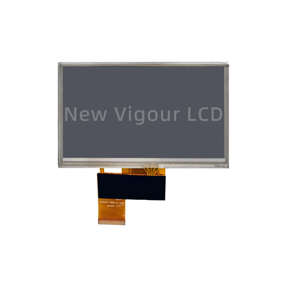 5 Inch TTL40Pin 480x272 tft LCD Screen Display Panel Compatible AT050TN33 V.1 Resistive Touch Screen