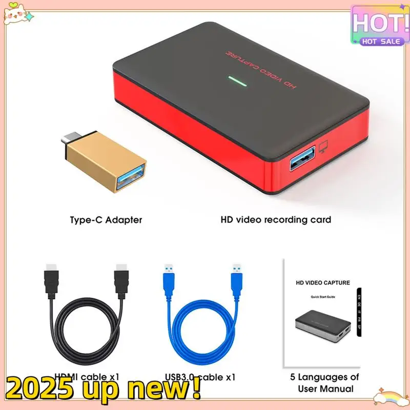 

Superior Quality-USB 3.0 HD Game Video Capture Card 1080P 60FPS Game Recording Box Device Live Broadcast