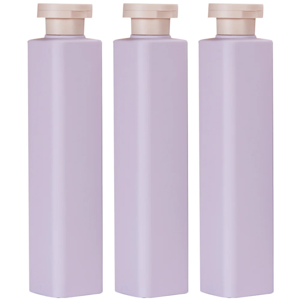 3pcs 250Ml Lege Flessen Hervulbare Vloeistof Dispenser Voor Shampoo Zeep Badkamer Reizen Kit Lekvrij Persoonlijke Verzorging Organizer