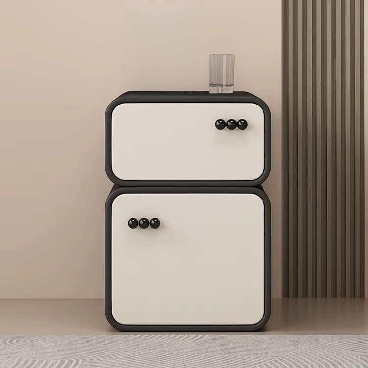 

Легкая роскошная прикроватная тумбочка. Маленькая узкая тумбочка для спальни. Современная простая прикроватная тумбочка.