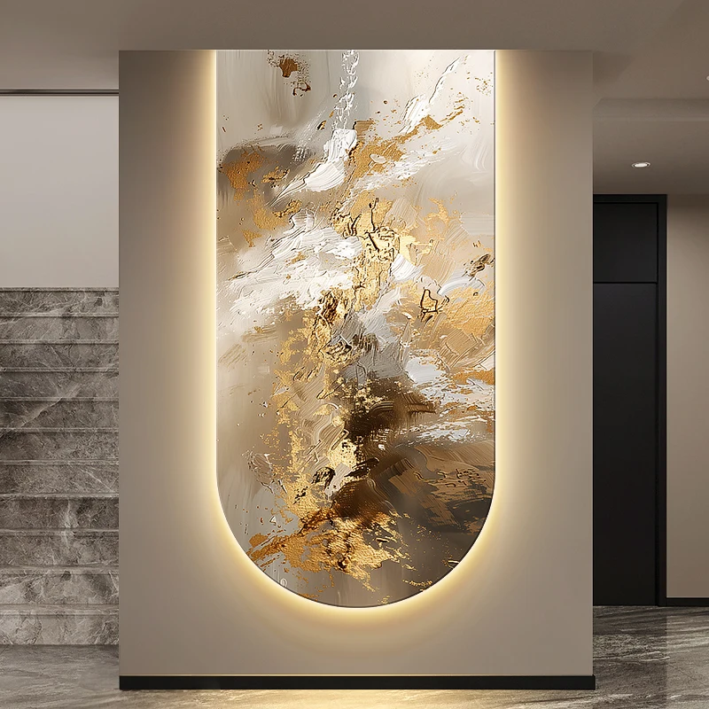 

Modern Lighting Paintings Staircase Atmospheric Hanging Paintings Corridor Wall Paintings Wall Lamp Murals Entrance Decorations