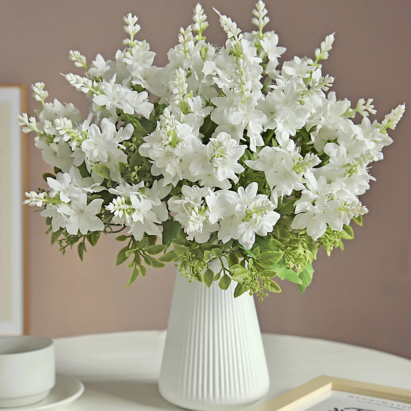 Flores Artificiales de Yucca Gloriosa de Seda para Decoración de Bodas, Hogar, Habitación, San Valentín, Centro de Mesa, Corona, Ramo de Novia, Fotografía, Económicas