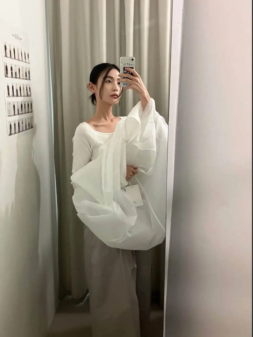 بنطلون هارلم عالي الخصر واسع الأرجل كاجوال طويل حتى الأرض مع خصر مرن وتأثير ثلاثي الأبعاد للتنحيف، صيف 2025