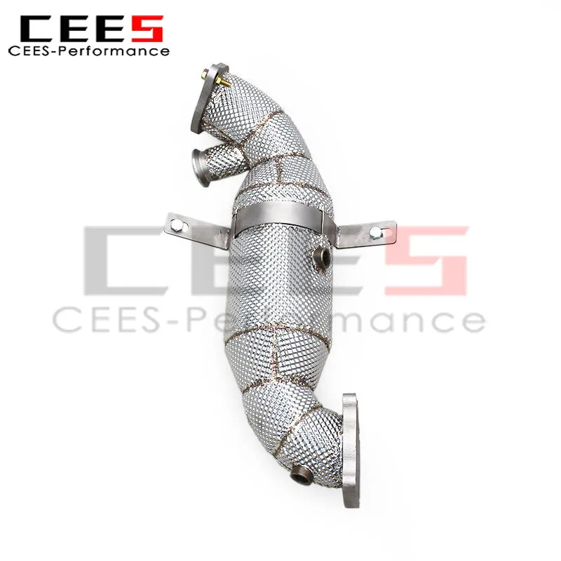 

CEES Catted Downpipe for ALFA ROMEO Giulia/Stelvio 2.0T 2017-2019 OBD V Exhaust With Catalyst Exhaust Pipe Outlet Exhaust