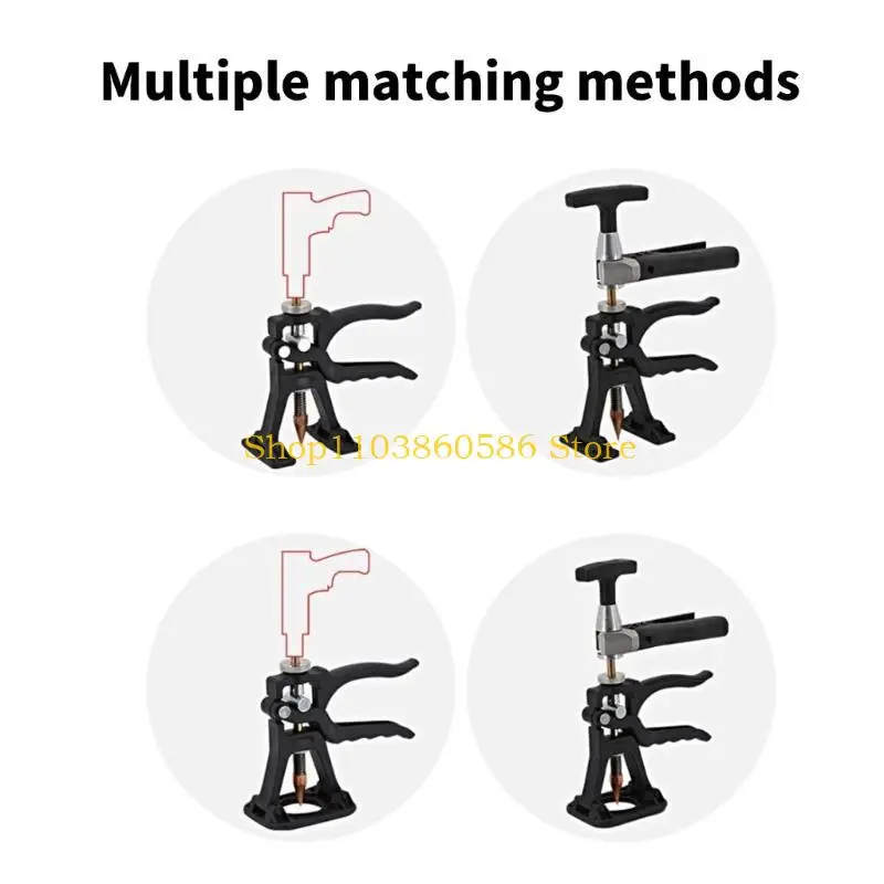 242A Professional Vehicle High Strength Metal and Plastic Auto Dent Puller Remover With Multiple Attachments for Fast Repairs